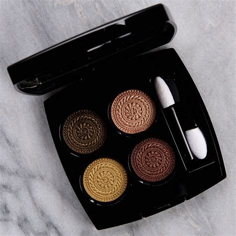 chanel eyeshadow 342|Chanel Lumiere et Opulence Les 4 Ombres Eyeshadow Quad.